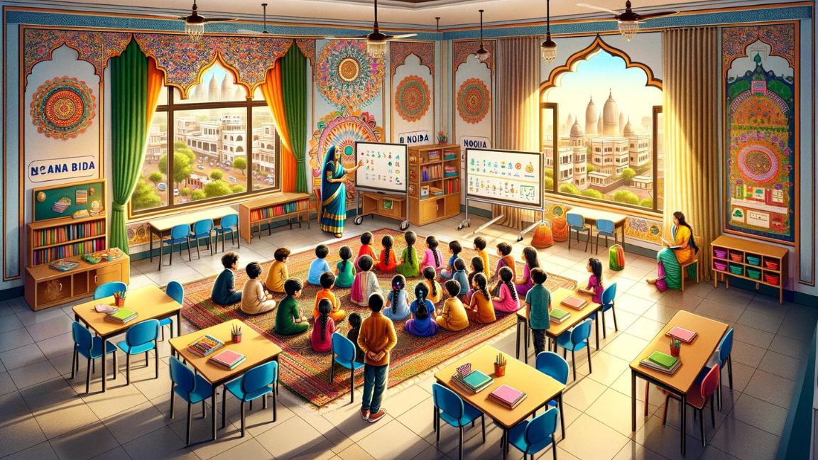 Smooth Changes: Preparing Kids for School in Noida