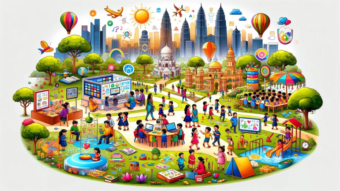 preschool education works in noida