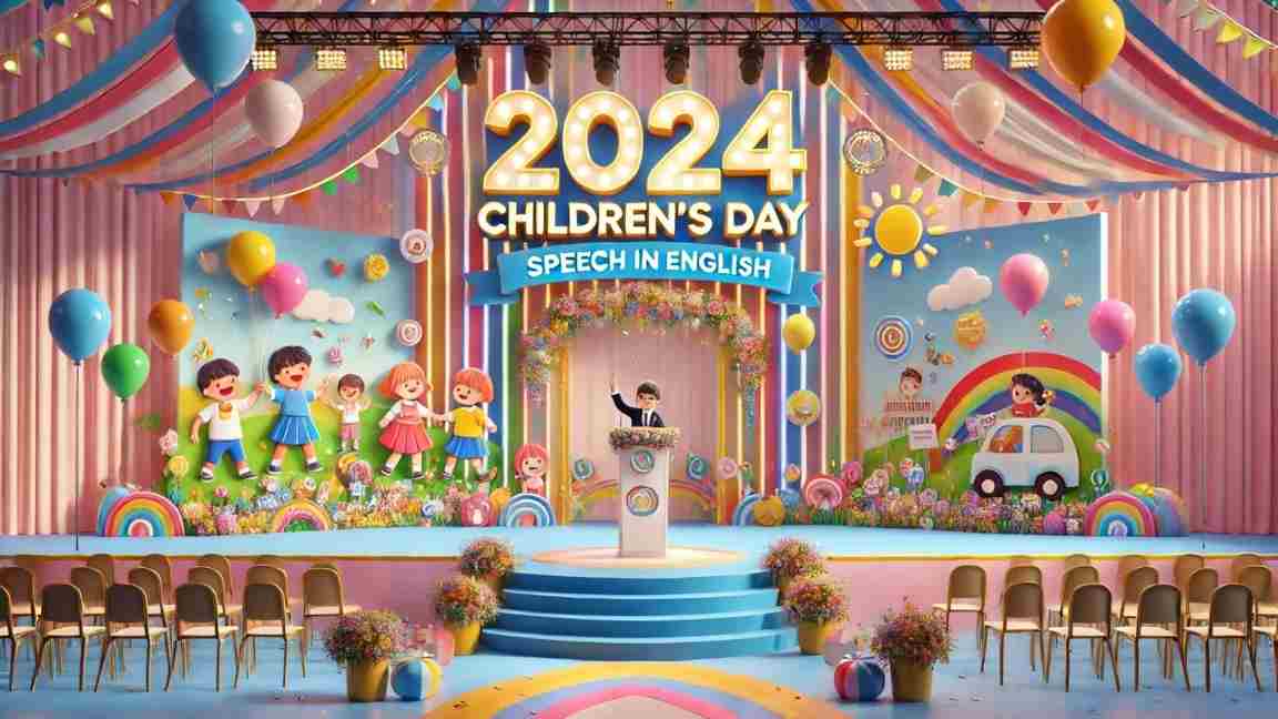 2024 Children’s Day Speech in English