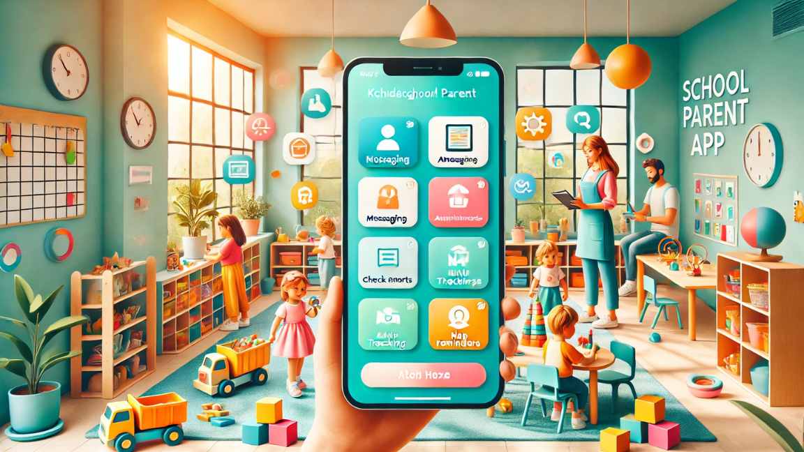 school parent app for preschools and kindergartens