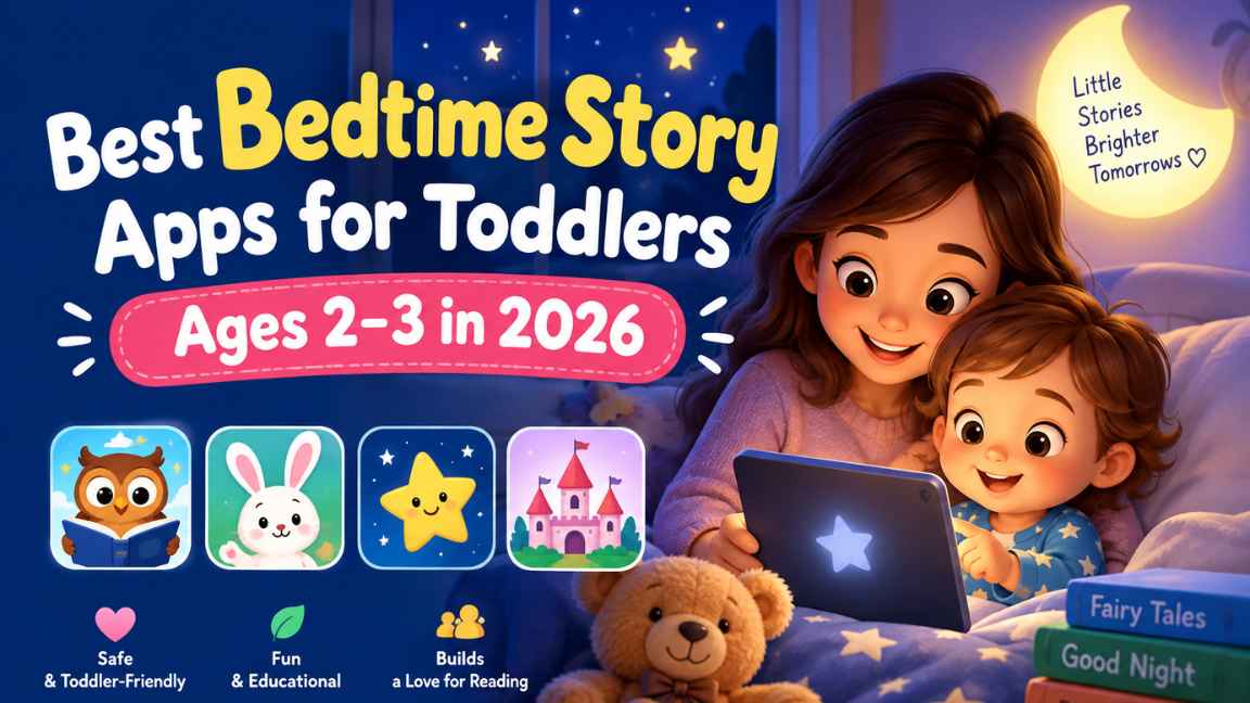 best bedtime story apps for toddlers ages 2–3