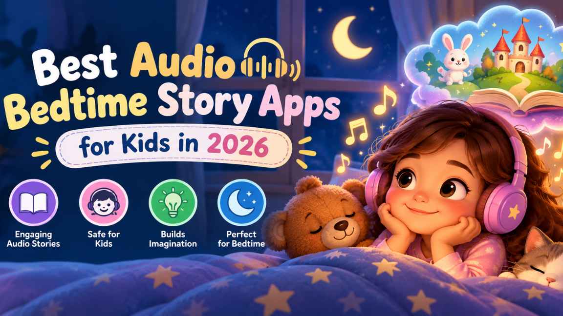 10 Best Audio Bedtime Story Apps for Kids in 2026